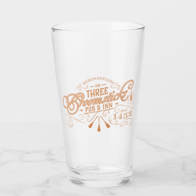 HOGSMEADE™ DIE DREI BROOMSTICKS™ Kneipe & Gasthaus Glas (Vorderseite)