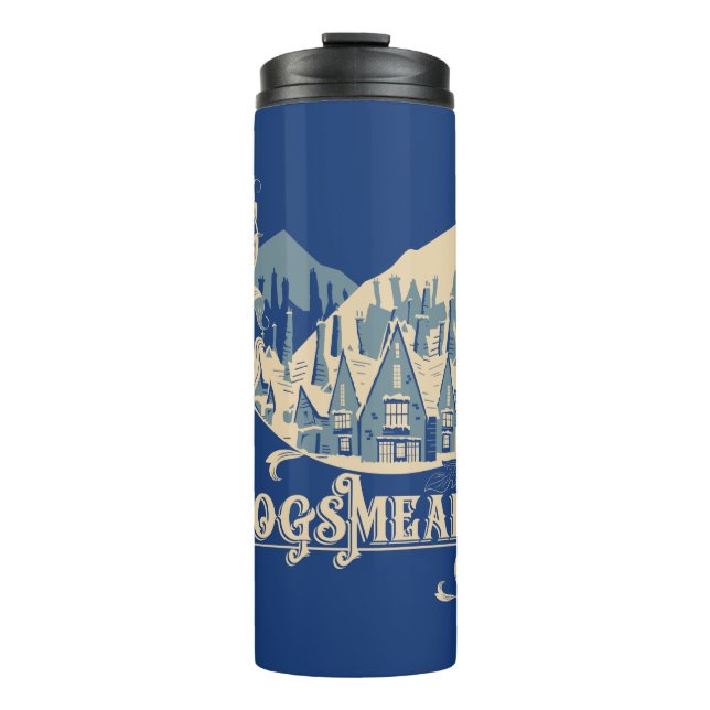 HOGSMEADE™ Vintag Village Graphic Thermosbecher (Vorderseite)