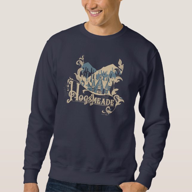 HOGSMEADE™ Vintage Village Graphic Sweatshirt (Vorderseite)