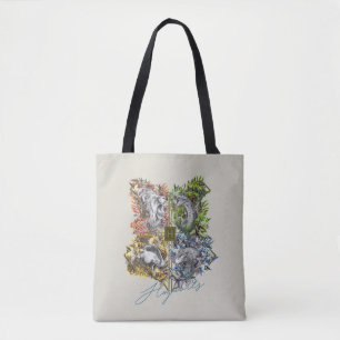 HOGWARTS™ Abzeichen Blumengrafik Tasche