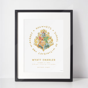 HOGWARTS™ Baby-Geburtsstatistik Poster