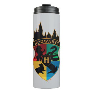 HOGWARTS™ Burg Wappen Haus Stolz Abzeichen Thermosbecher