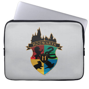 HOGWARTS™ Castle Wappen House Pride Abzeichen Laptopschutzhülle