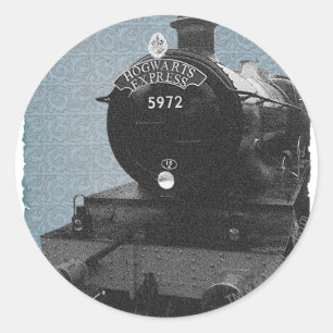 Hogwarts Express Runder Aufkleber