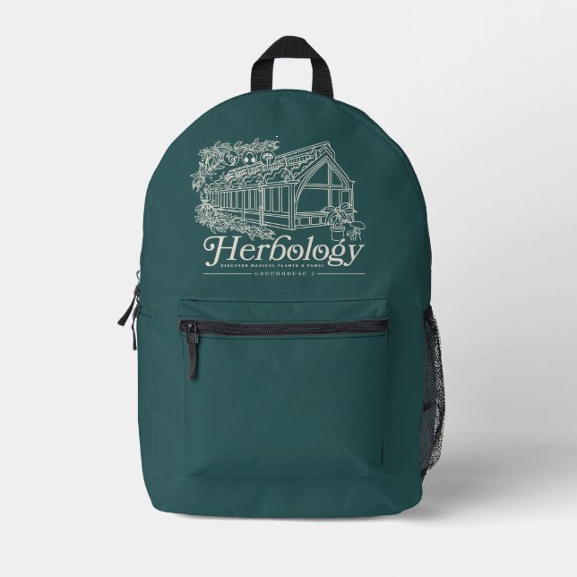 HOGWARTS™ Herbology Greenhouse Bedruckter Rucksack (Vorderseite)