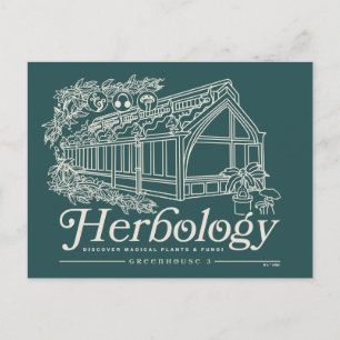 HOGWARTS™ Herbology Greenhouse Postkarte