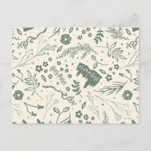 HOGWARTS™ Herbology Magic Pattern Postkarte