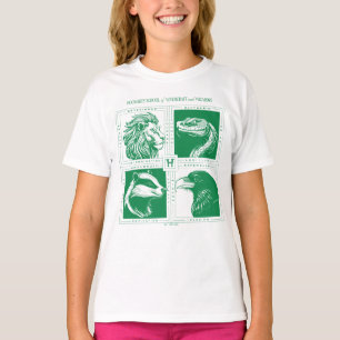 HOGWARTS™ House Animals Grid T-Shirt
