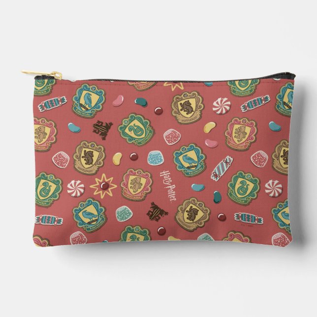HOGWARTS™ Houses Holiday Cookies Muster Zubehörtasche (Vorderseite)