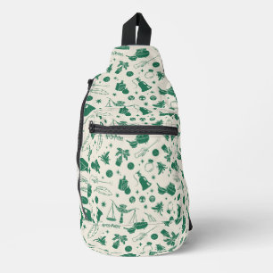 HOGWARTS™ Klassenclub-Muster Crossbody Bag