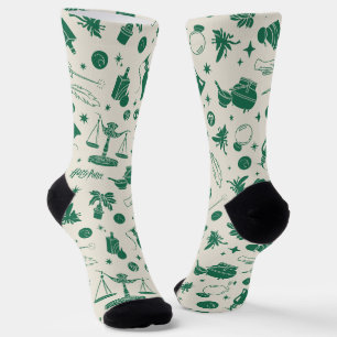 HOGWARTS™ Klassenclub-Muster Socken