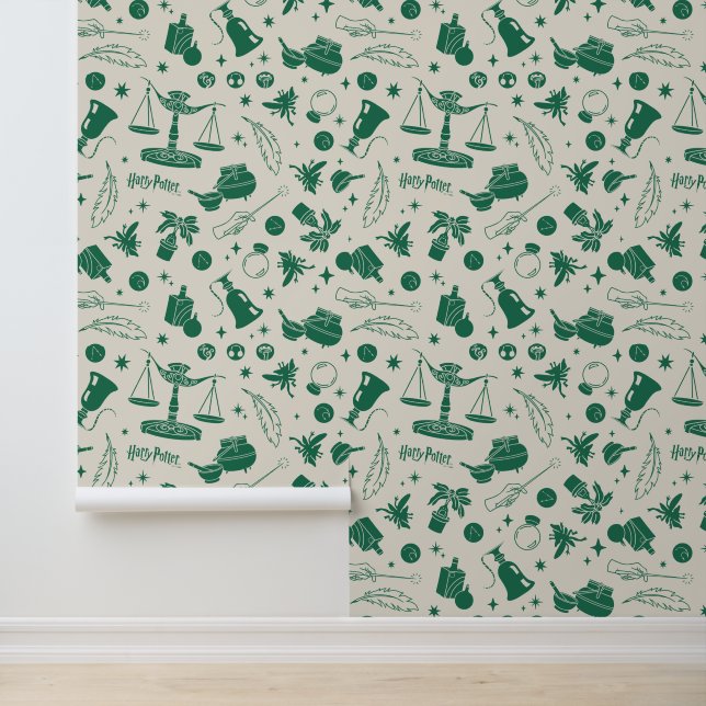 HOGWARTS™ Klassenmuster Tapete (Anwendung)