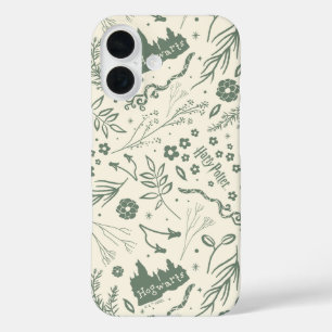 HOGWARTS™ Kräuterkunde-Magie-Muster iPhone 16 Hülle