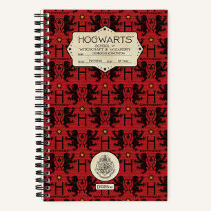 HOGWARTS™ School GRYFFINDOR™-Klasse Notizbuch