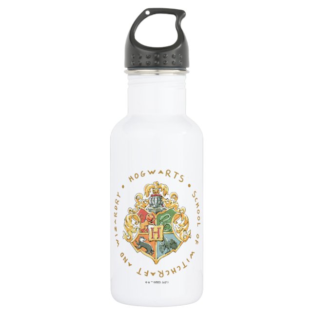 HOGWARTS™ Schule für Hexerei und Zauberei Edelstahlflasche (Vorderseite)