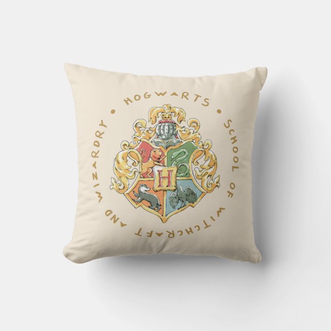 HOGWARTS™ Schule für Hexerei und Zauberei Kissen (Vorderseite)