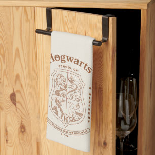 HOGWARTS™ Schule für Hexerei und Zauberei Wappen Geschirrtuch