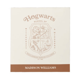 HOGWARTS™ Schule für Hexerei und Zauberei Wappen Notizblock