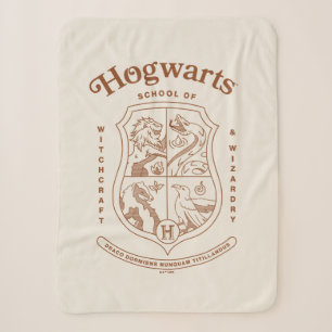 HOGWARTS™ Schule für Hexerei und Zauberei Wappen Sherpadecke
