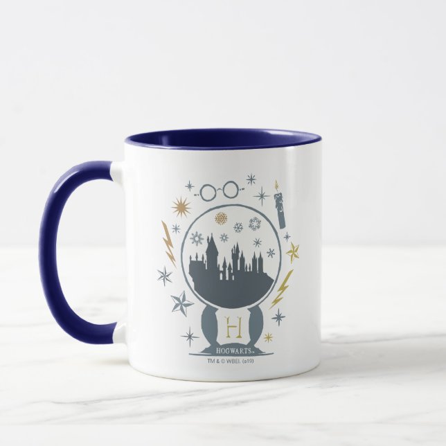 HOGWARTS™ Snow Globe Grafik Tasse (Links)