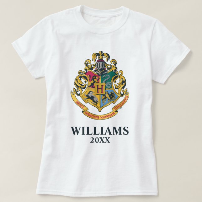 Hogwarts | T-shirt vacances en famille (Design devant)