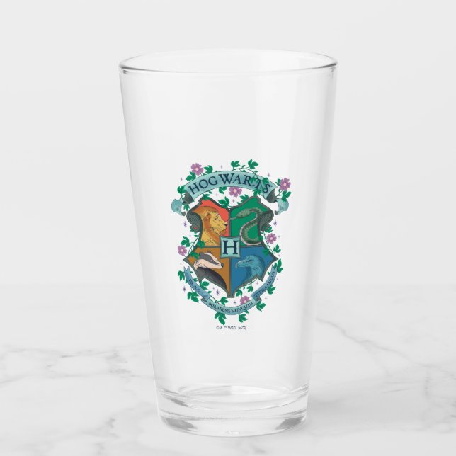 HOGWARTS™ Wappen Glas (Vorderseite)