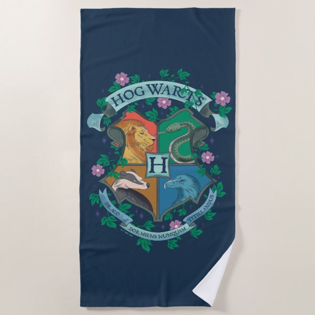 HOGWARTS™ Wappen Strandtuch (Vorderseite)