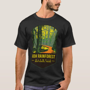 Hoh Rain Forest Olympischer Nationalpark T-Shirt