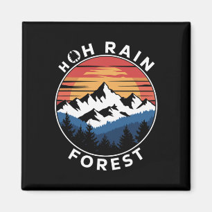 Hoh-Regenwald Regenwald Olympic-Nationalpark W Magnet