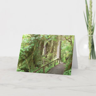 Hoh Valley Rainforest Card Karte