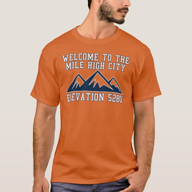 Höhe 5280 T-Shirt (Vorderseite)