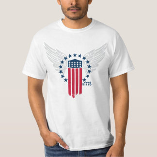 Hohe Americanaflagge T-Shirt