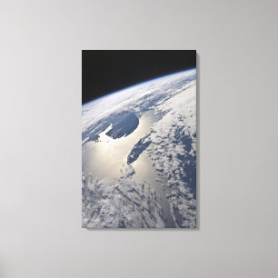 Hohe Aussicht auf die Halbinsel Gaspe Leinwanddruck