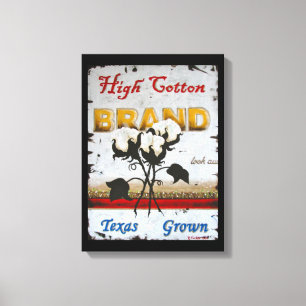 Hohe Baumwolle eingewickelte Leinwand