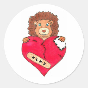 HOHE BEWUSSTSEIN RUNDER AUFKLEBER