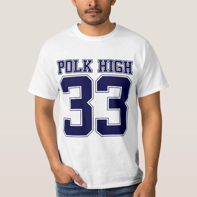 Hohe Bundy 33 Rückseite Polks T-Shirt (Vorderseite)