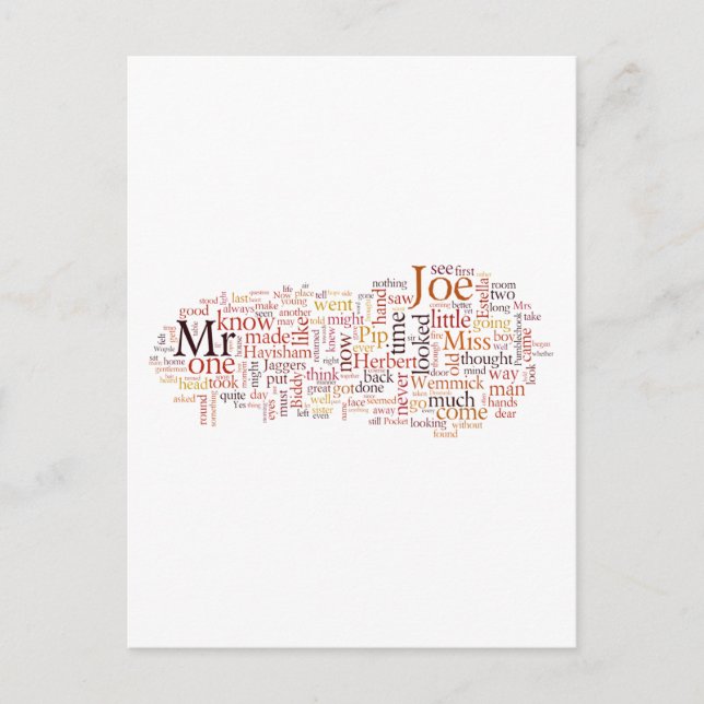 Hohe Erwartungen Postkarte (Vorderseite)