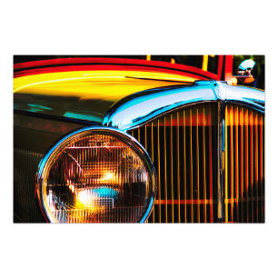 Hohe Farbhohe Art Fotodruck