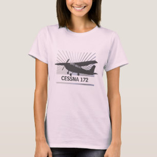 Hohe Flügel-Flugzeuge T-Shirt