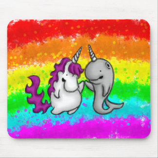 Hohe fünf für Freundschaft Mousepad