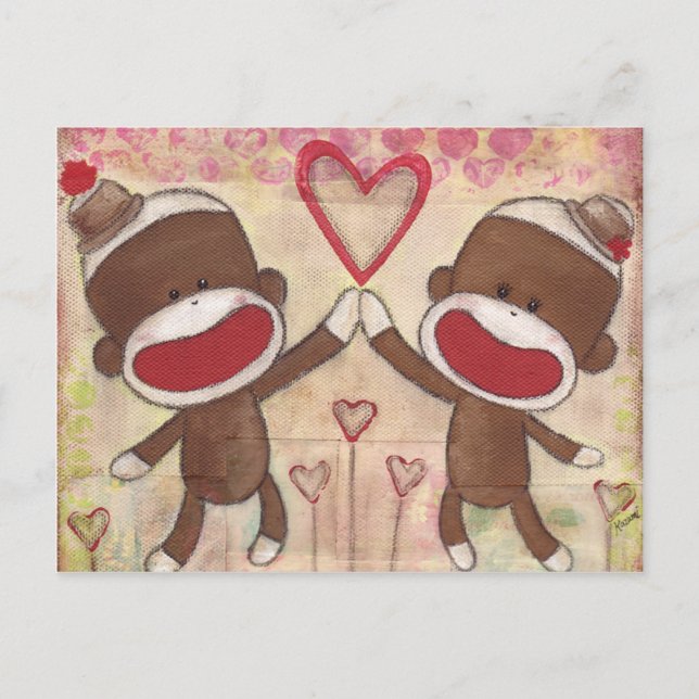 Hohe fünf Postkarten (Vorderseite)