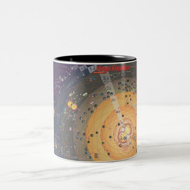 Hohe GrenzTasse Zweifarbige Tasse (Mittel)