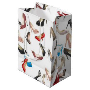 Hohe Heels-Schuhe Mittlere Geschenktüte