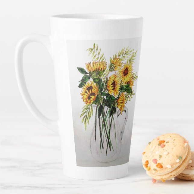 Hohe Latte Tasse (Beispiel)