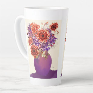 Hohe Latte Tasse