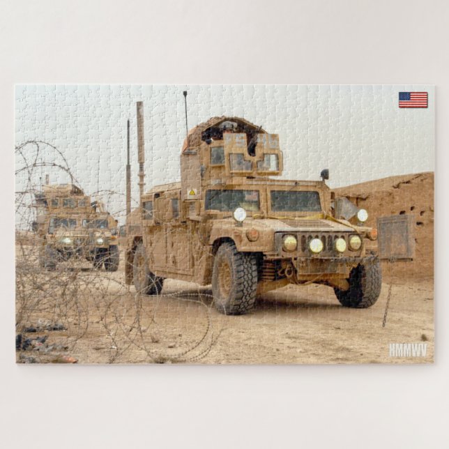 HOHE MOBILITÄT MIT FAHRZEUGEN (20 x 30 Zoll) (Horizontal)