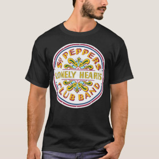 [HOHE QUALITÄT] Sgt Pepper Logo-Aufkleber T-Shirt