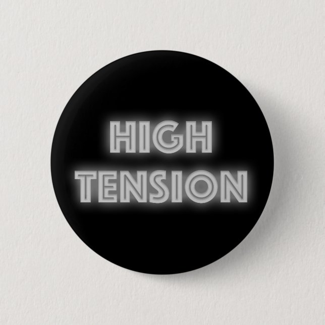 Hohe Spannung Button (Vorderseite)
