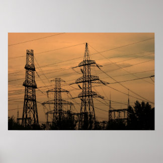 Hohe Spannung Poster