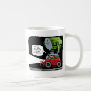 Hohe Strahlen Kaffeetasse